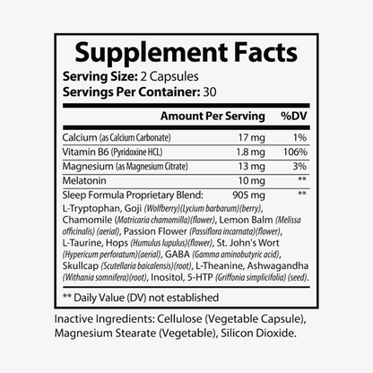 LDS-01 Natural Anxiety Supplement (30 Servings)